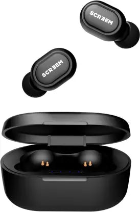 Screem Ibeza 2 Bluetooth Headset (Black, True Wireless) Screem Ibeza 2 Bluetooth Headset (Black, True Wireless)